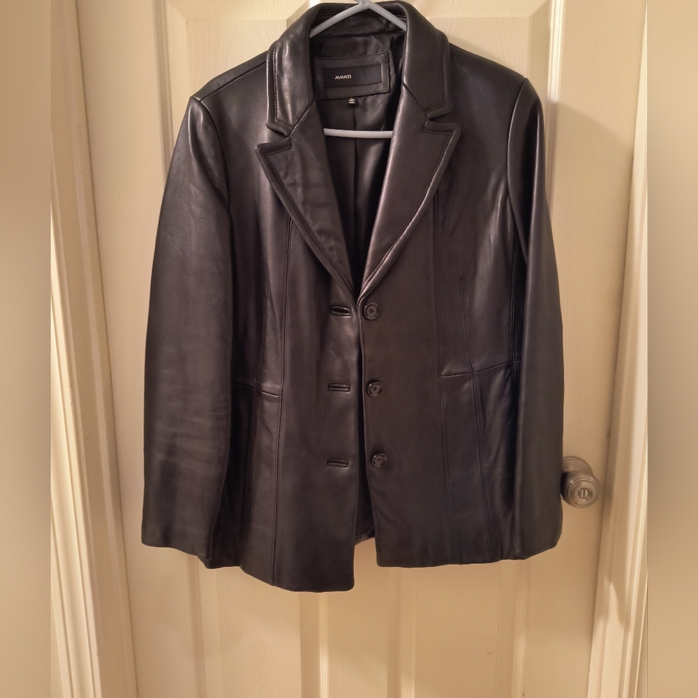 Leather jacket